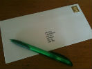 Stamped Addressed Envelope
