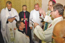Bishop Michael ordains Revd Faiz Jerjes