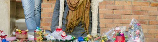 A table of Christmas goodies