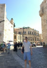 Philip Nightingale in the streets of Jerusalem