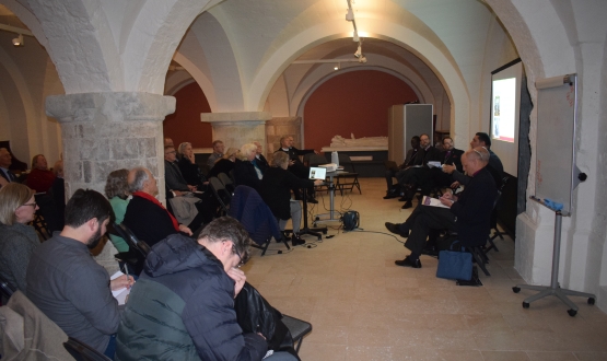 The JMECA Family Gathers to Share at the Abbey