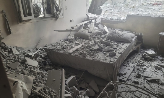 Aerial Attack claims Medical Director's Home