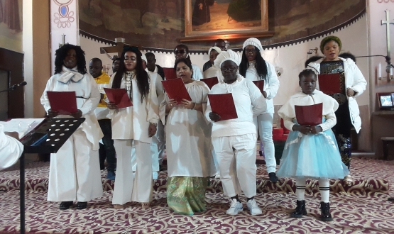 Christmas in Song and Action in Libya