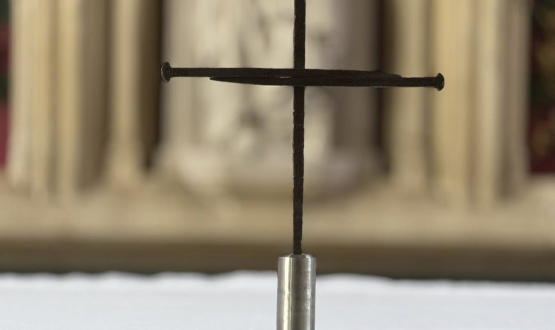 Cross of Nails in time for Lent in Jerusalem