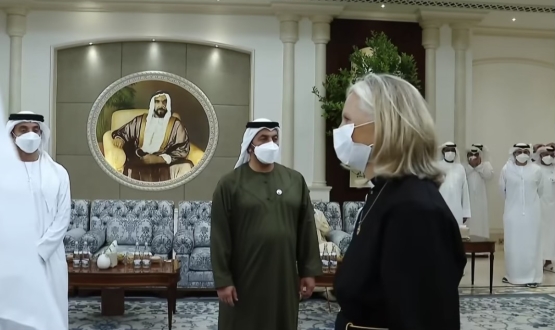 Mother Christine, new senior priest at Abu Dhabi