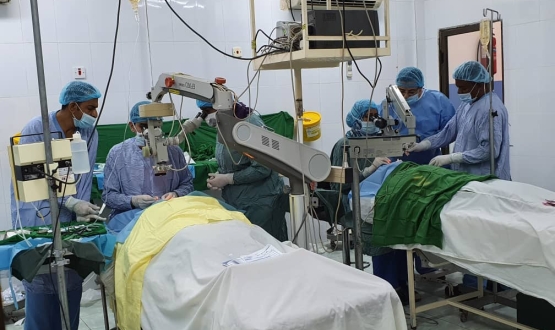 A Year after the Appeal - Ras Morbat Eye Clinic