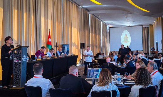 Al Ahli Director addresses Synod