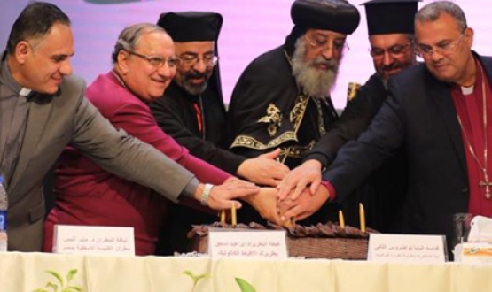 Coptic Pope opens new Anglican media centre