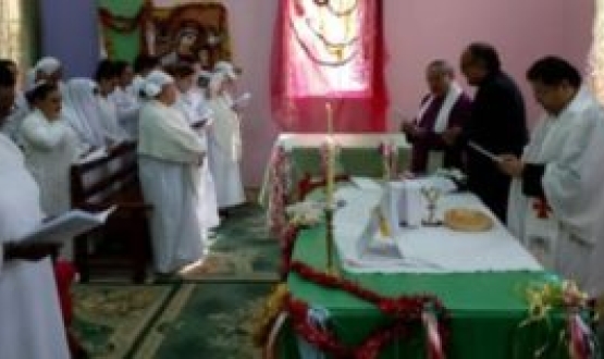Prison Ministry Team Leads prisoners in Christmas Service 