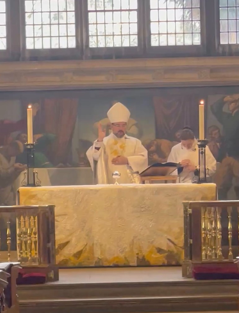 Bishop Sean's blessing