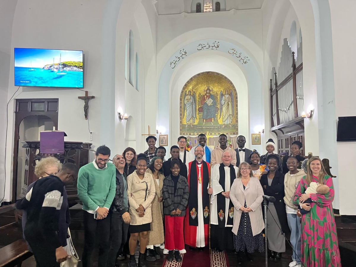 congregation at the Installation