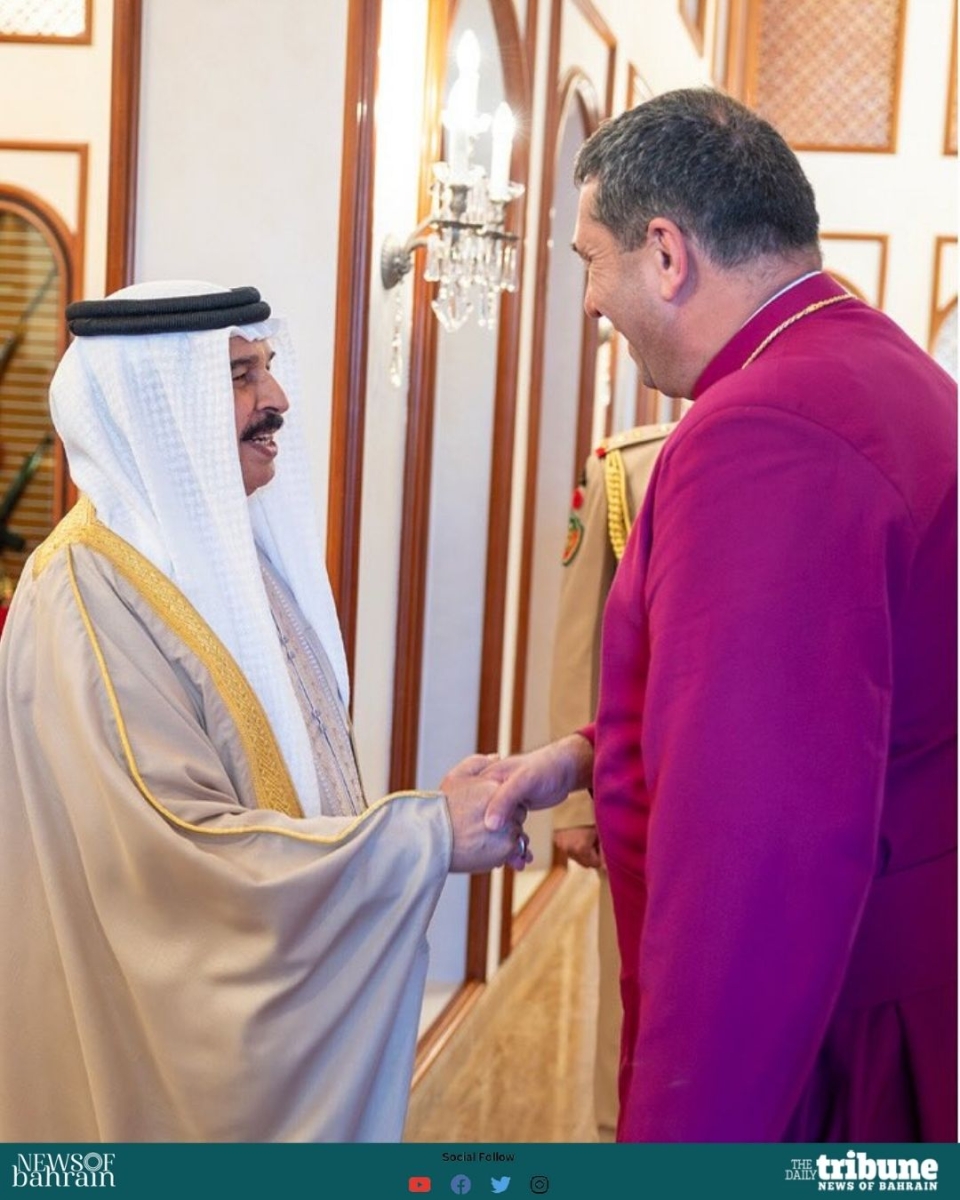 The Archbishop meets the King