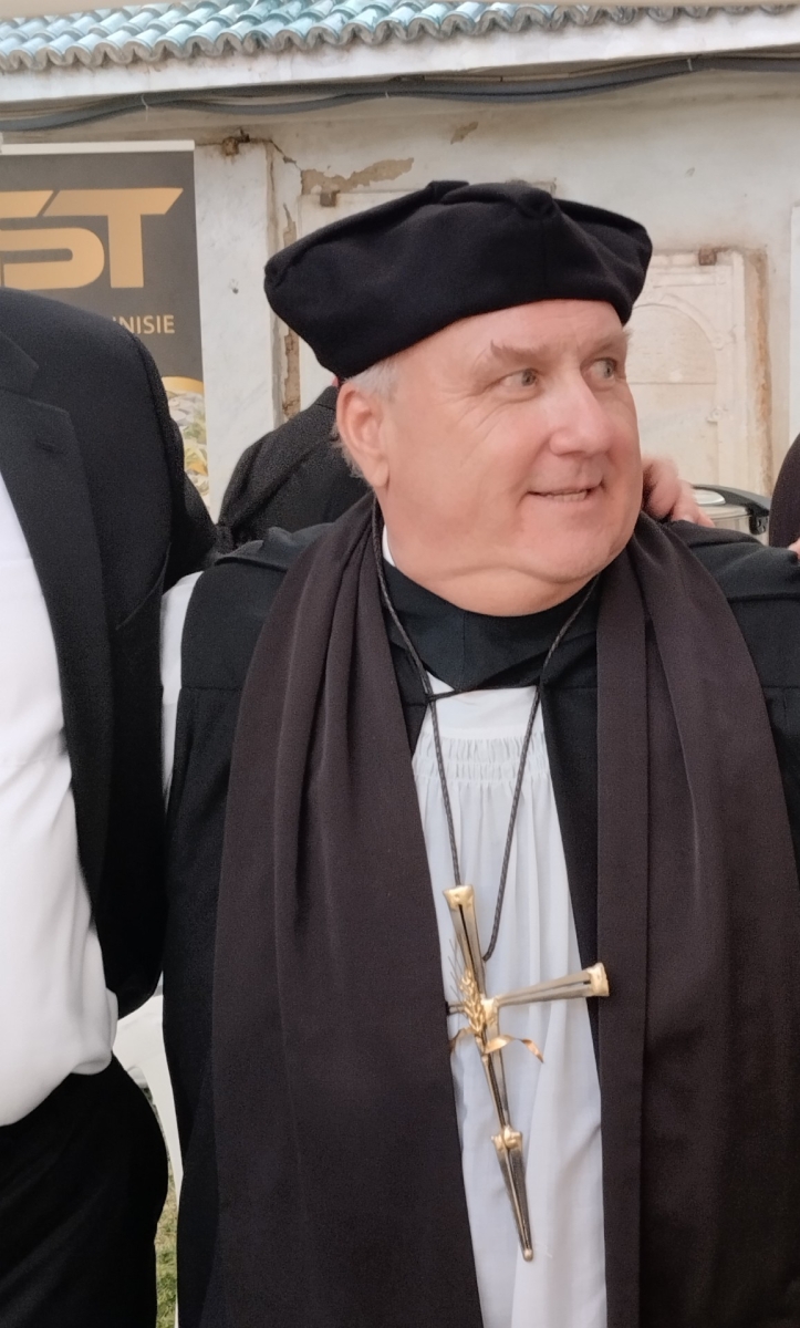 Bishop Ashley in Reformation episcopal garb