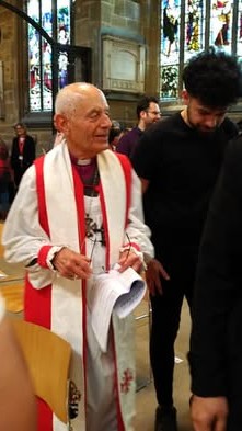Bishop Iraj at Liverpool cathedral