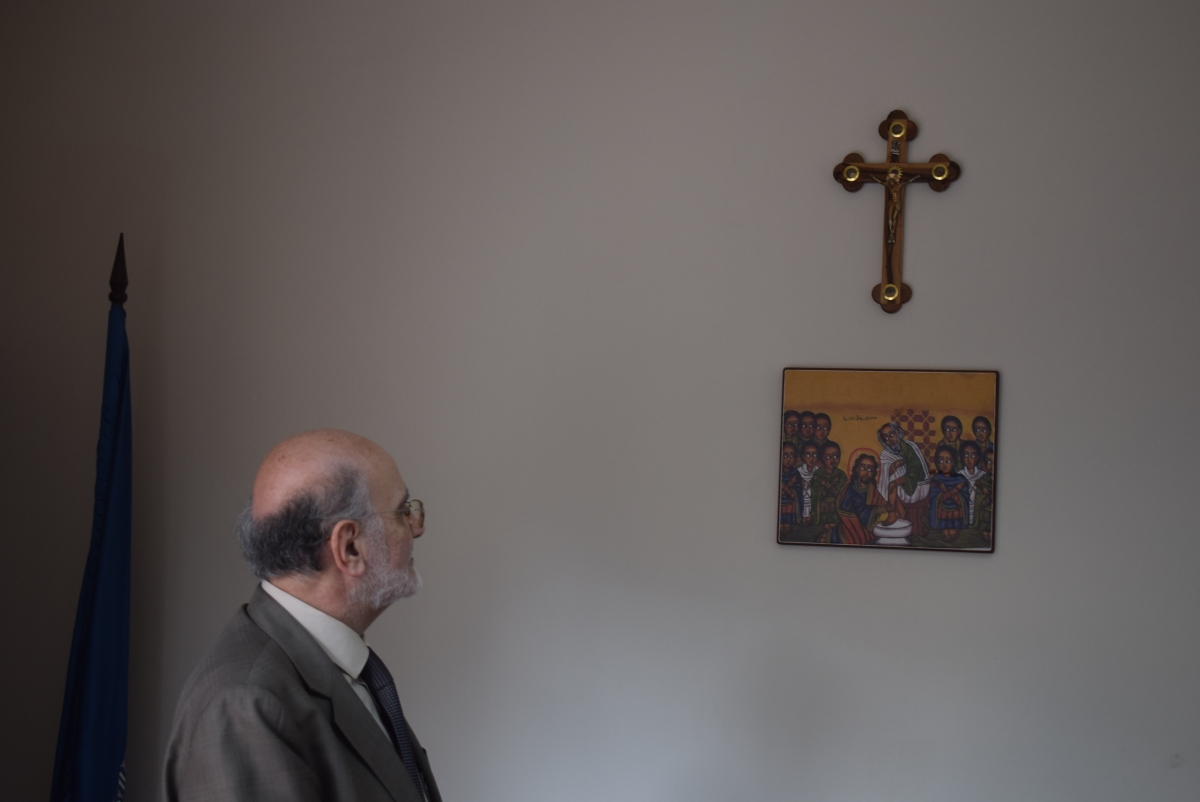 Dr Abs reflects on the cross and an icon