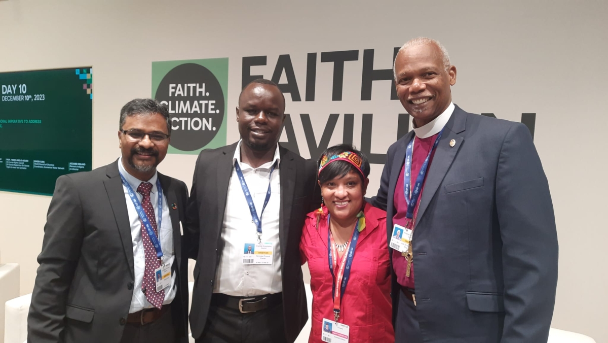 The Faith Pavilion hosted many side events