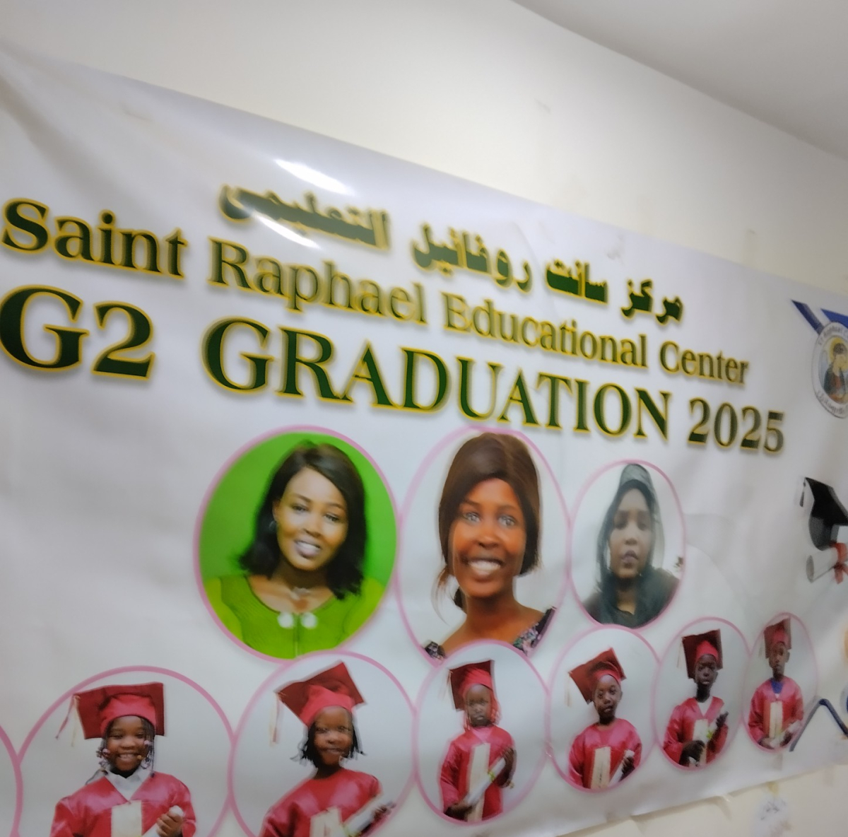 Graduands board/poster