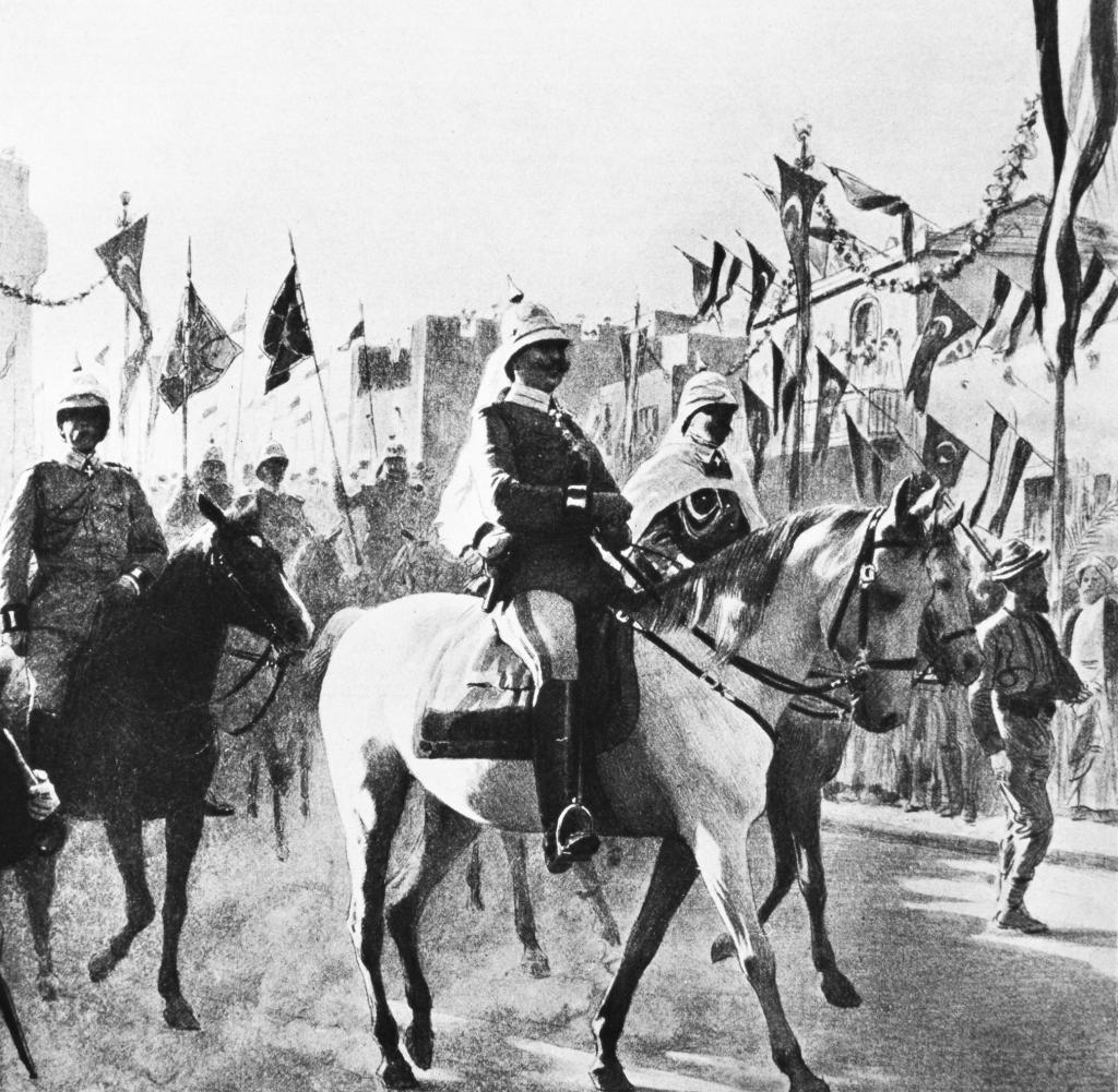 picture of the o riginal Inauguration with Kaiser Wilhelm