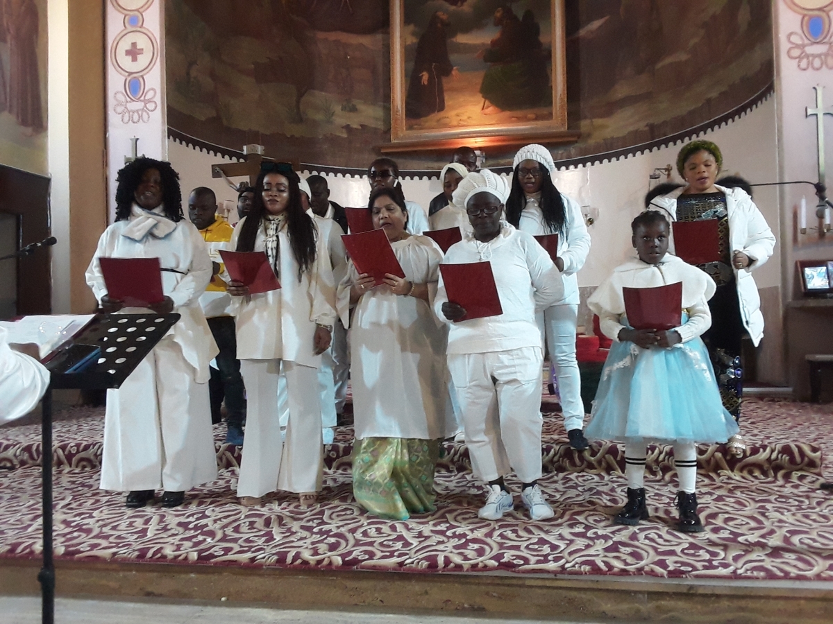 The choir in the Catholic Church