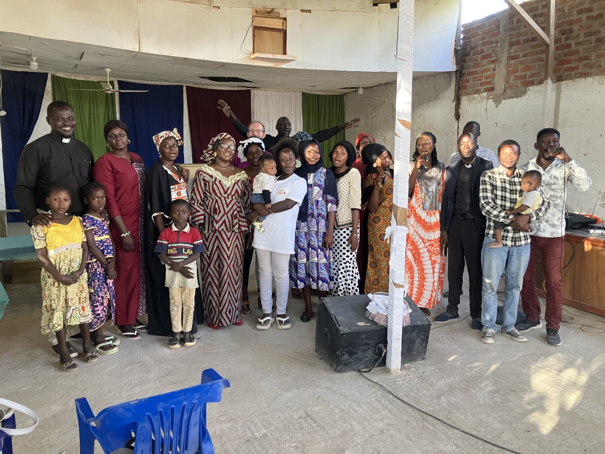The gathering that welcomed the new branch