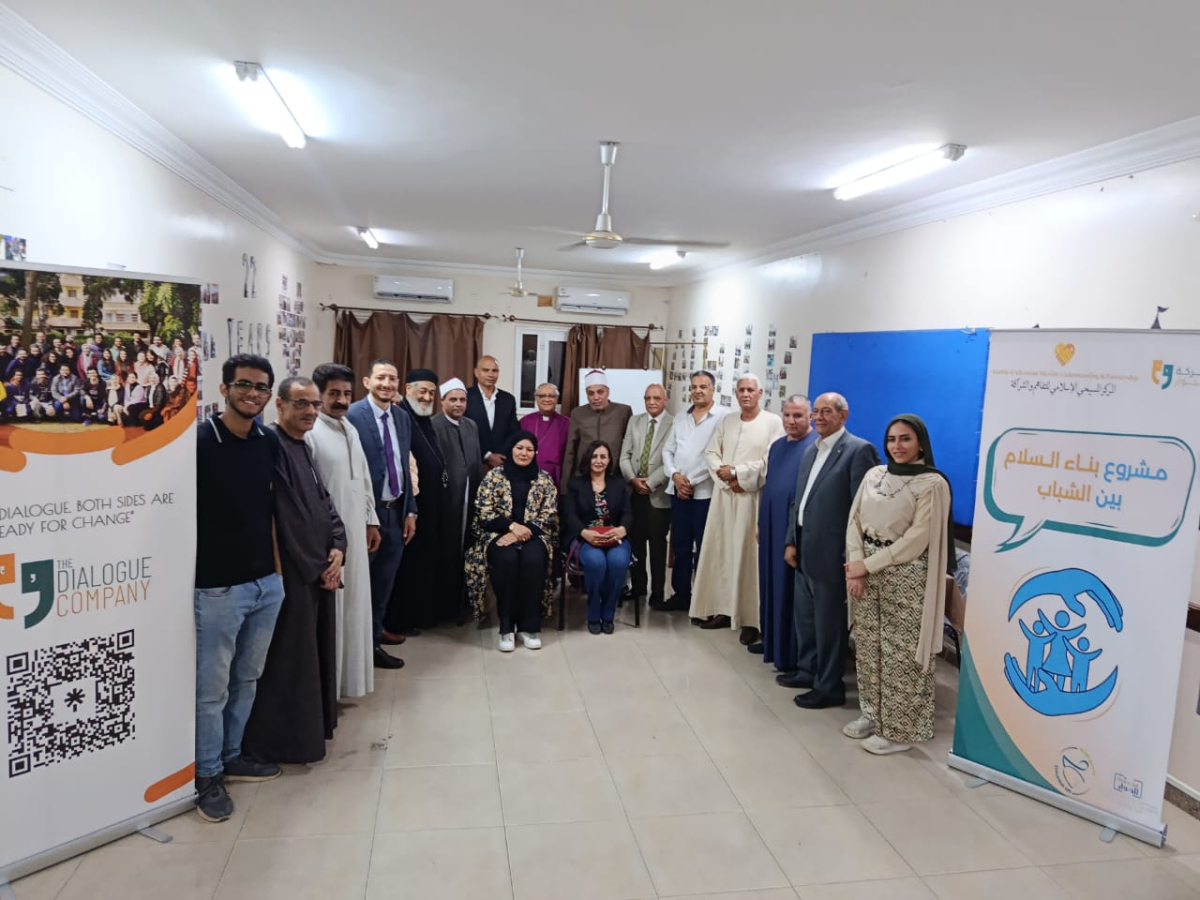 Peacebuilding session with Archbishop Mouneer