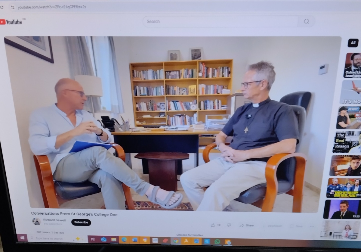 Dean Richard and Rodney in conversation