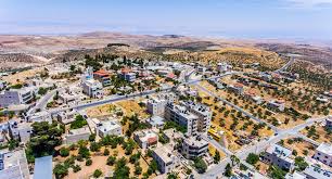 Aerial view of Taybeh