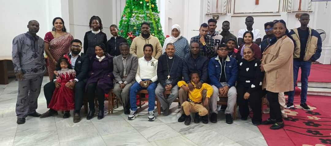 The tripoli congregation at Christmas
