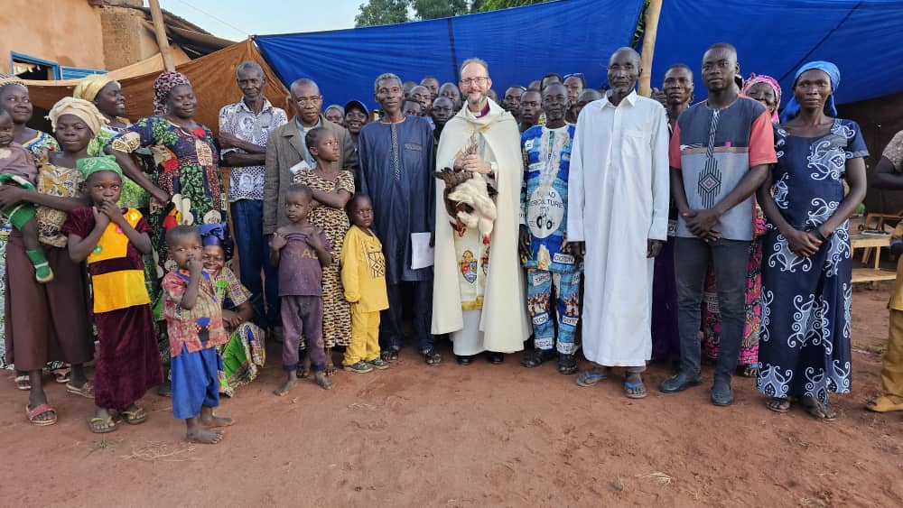 +Anthony with a local congregation, about to celebrate eucharist