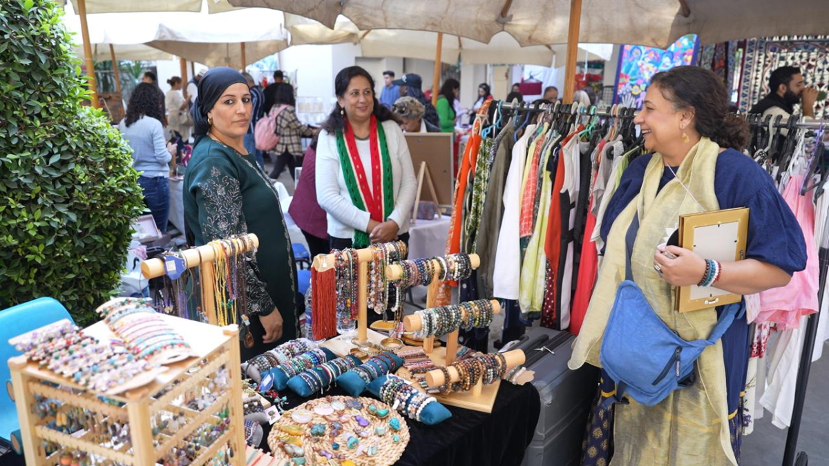 One of the Bazaar stalls